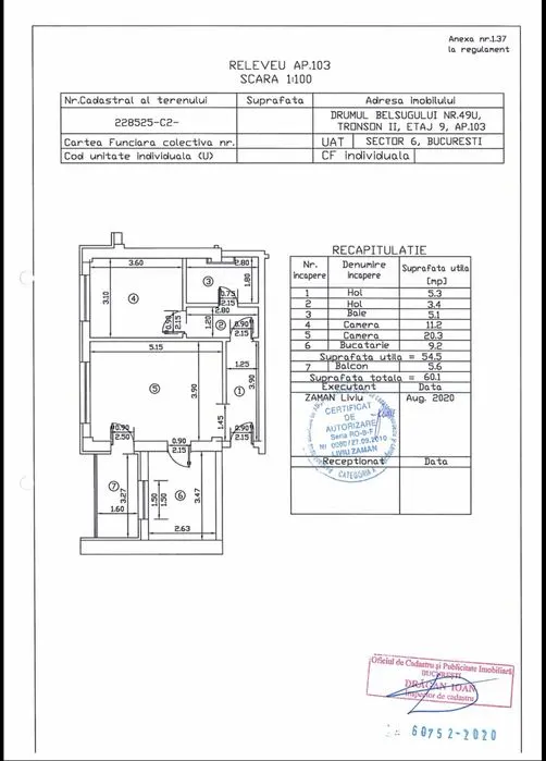 Apartament 2 camere decomandat 60mp, mobilat+utilat, parcare, Sect.6 Belsugului -Proprietar - foto 8