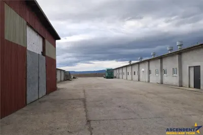 Hala industriala versatila,spatii cazare, platforma betonata,2.300 mp,Halchiu - Halchiu