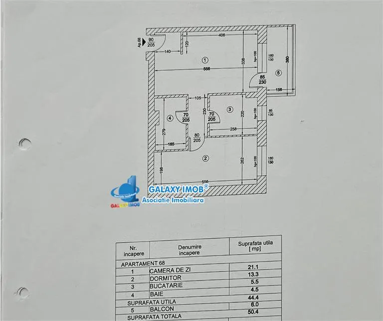 Apartament 2 Camere Ikea Pallady COD 281 - foto 15