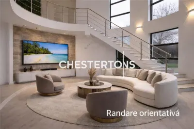 Vila lux cu arhitectura deosebita in Prelungirea Ghencea - foto 9