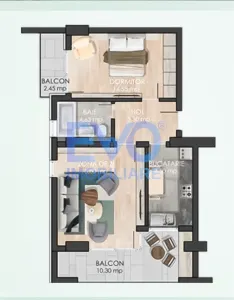 APARTAMENT 2 CAMERE DE VANZARE, DECOMANDAT, PACURARI - foto 9