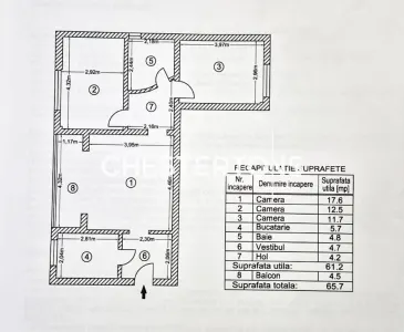 3 camere impecabil renovate | Mobilat si utilat | Bloc fara risc seismic | Colentina - foto 22