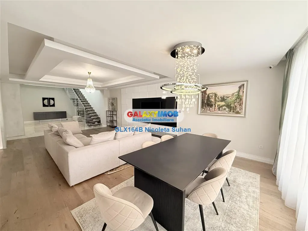 PENTHOUSE 5 CAMERE -460 MP DE LUX HERASTRAU VEDERE LIBERA - foto 6
