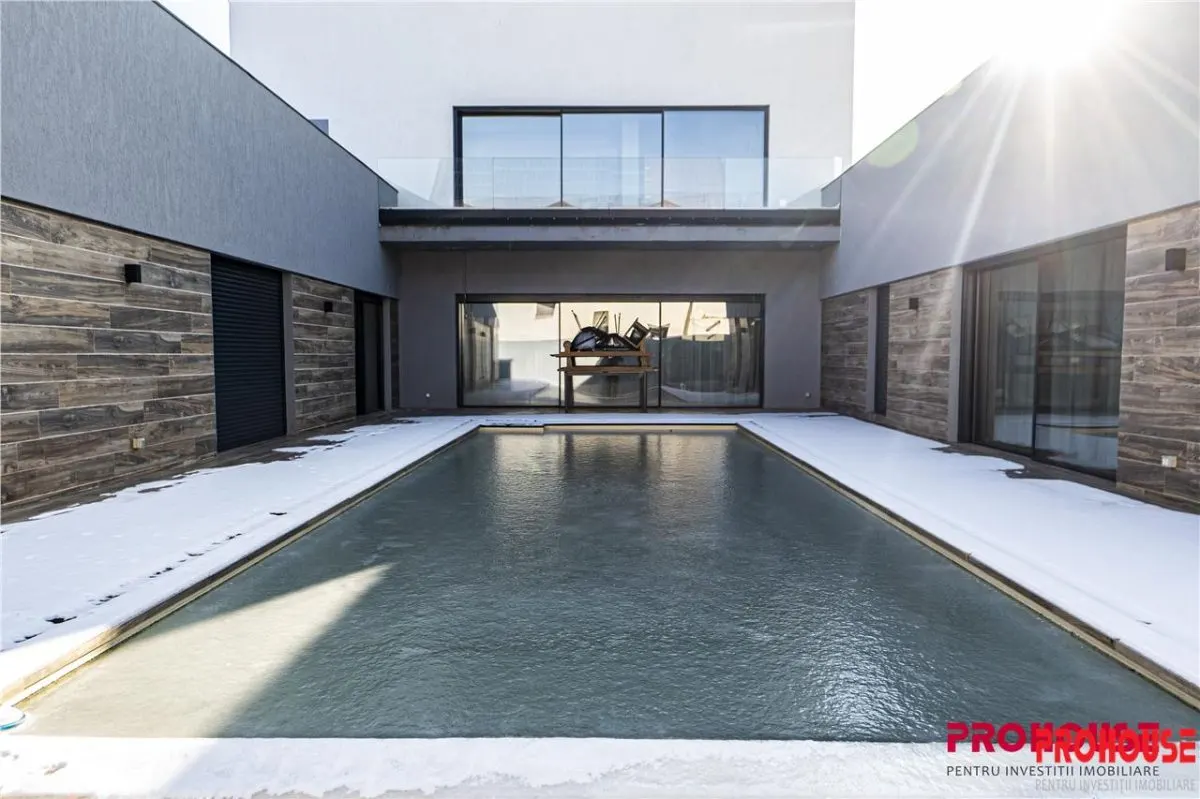 Vila de Lux cu Piscina Infinity-Gheraiesti, Bacau - foto 2