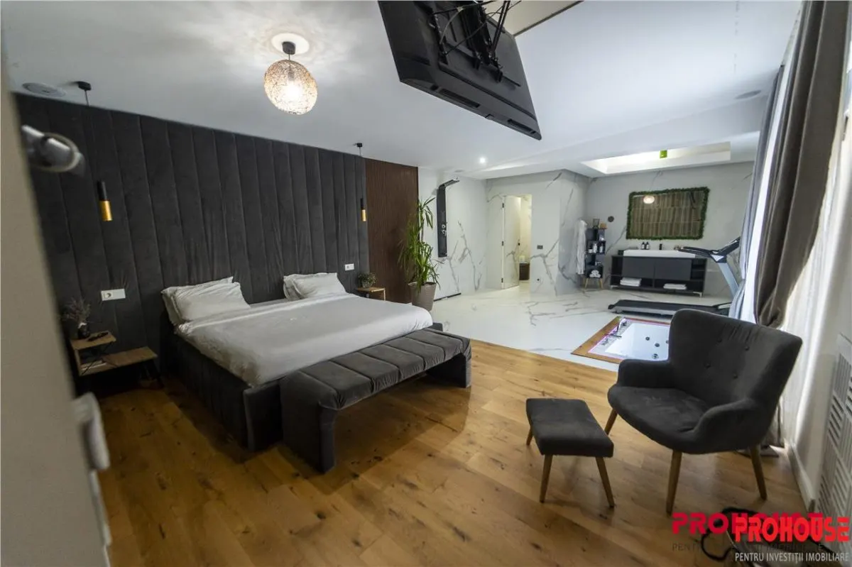 Vila de Lux cu Piscina Infinity-Gheraiesti, Bacau - foto 13