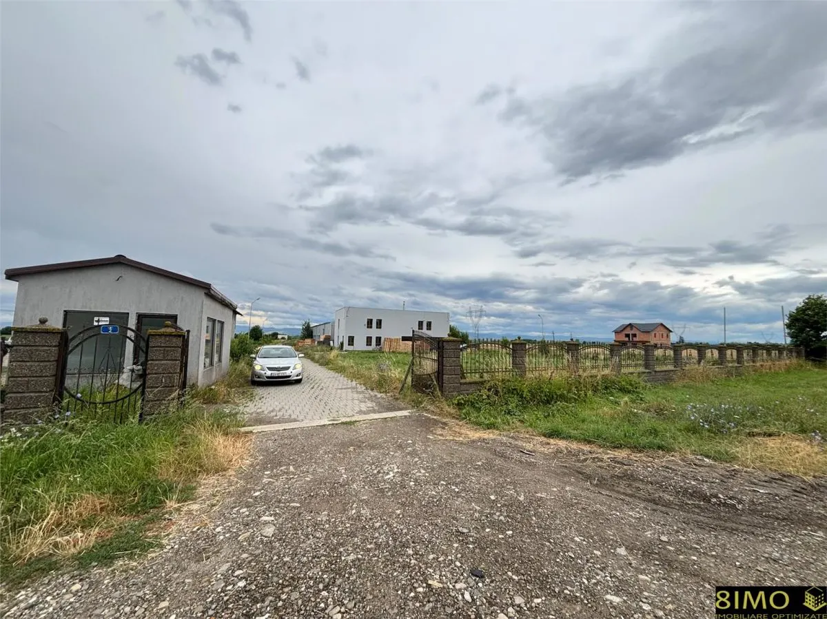 Platforma Industriala functionala - Oniceni, Suceava - E85 14000mp teren, 1300mp hala, 400mp birouri - foto 3