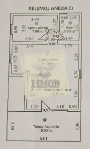 Casa individuala la cheie 2 camere 50mp | teren 1300 mp | Daia Noua - foto 8