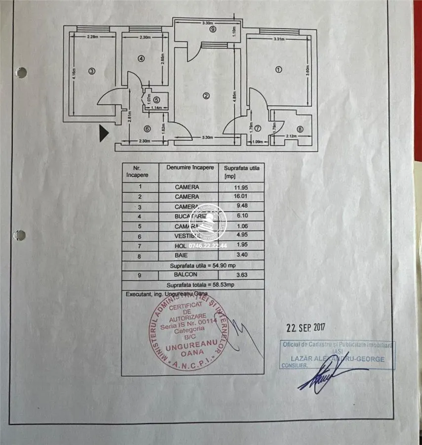Apartament 3 Camere Tatarasi Dispecer - foto 10