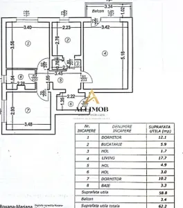 Apartament 3 camere in Ploiesti, zona Republicii-8 Martie - foto 13