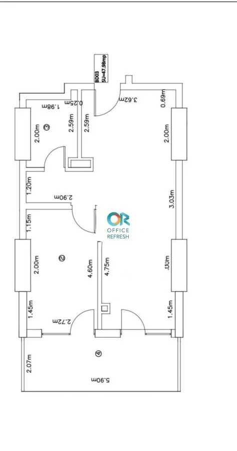 Apartament 2 camere cu terasa de 14 mp - Grigorescu - foto 7