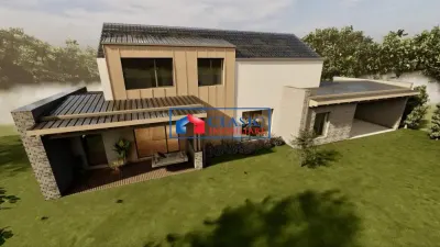 Casa P+1 semifinisata, 215 mp utili, acces privat, Salicea, Cluj-Napoca - foto 2