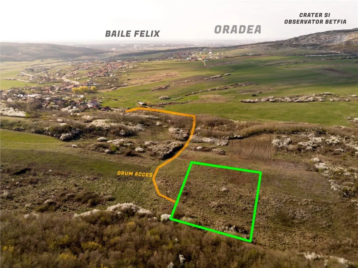 RECO Teren exclusivist 1800 mp in Betfia â€“ panorama superba - foto 2