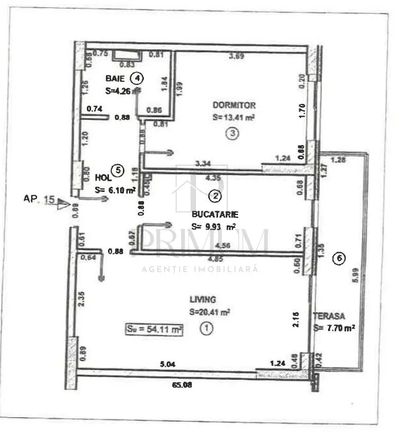 City of Mara - 2 Camere - Etaj 2 - Decomandat - Centrala Proprie - foto 10