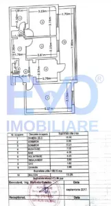 Apartament 3 camere, 72mp, decomandat, parter, Pacurari, Petru Poni - foto 8