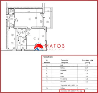 Apartament de vanzare Campina | central | FARA COMISION la cumparator - foto 3