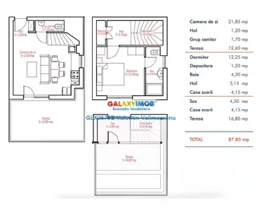 Apartament Tip Triplex 2 Camere Colentina COD 280 - foto 23