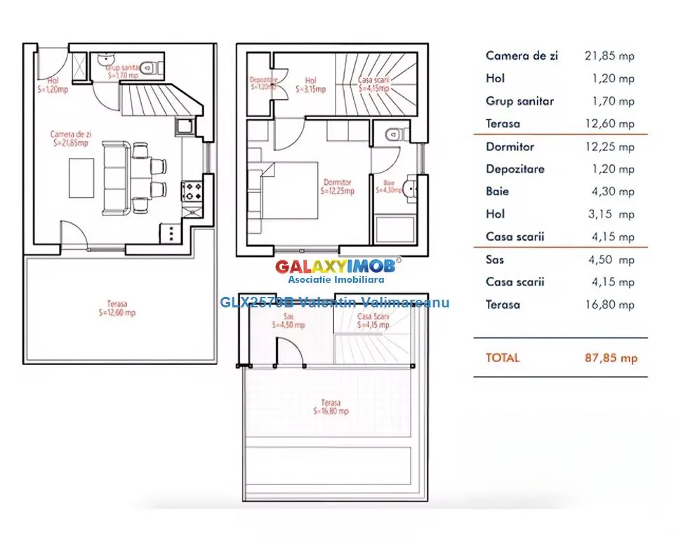 Apartament Tip Triplex 2 Camere Colentina COD 280 - foto 23