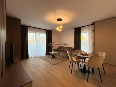 Apartament mobilat si utilat, 55,5 mp plus terasa 25 mp, la cheie in Floresti. - Floresti