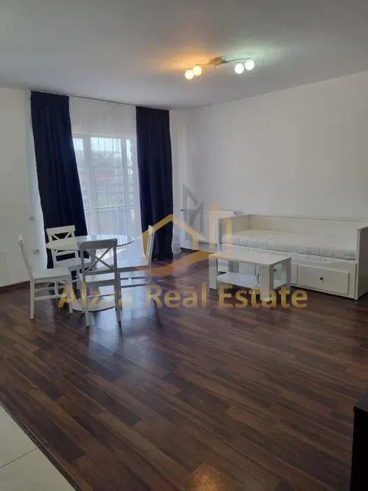 ALZZA REAL ESTATE-- apartament 1 cameră 40mp + 10mp balcon etajul 5 din 6 orientare est . Apartamentul se predă mobilat și utilat - foto 3