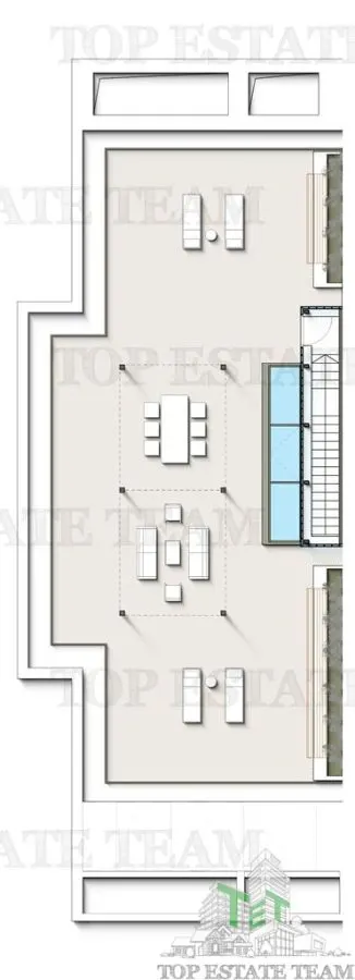 Penthouse spectaculos cu vedere frontala la mare si padure  4 camere | terasa privata 163 mp | lux exclusivist, Olimp, Constanta -- TVA inclus in pret - foto 7