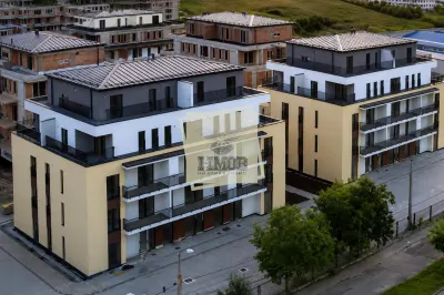 Penthouse Modern | 68mp | 3 camere | 2 bai | terasa 52mp | Son City - Sibiu