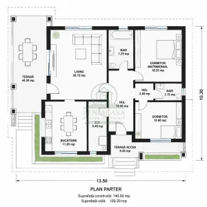 Casa 3 camere Tomesti Iasi + 650 mp teren - foto 17