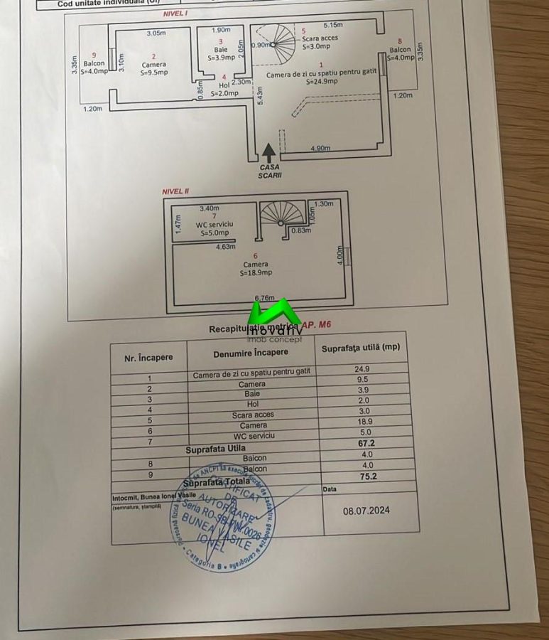 Apartament de vanzare 3 camere Sibiu Terezian - foto 7
