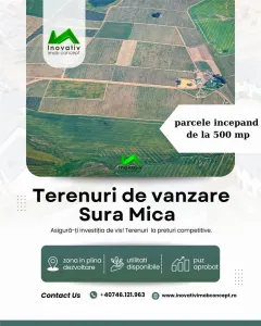 Teren intravilan de vanzare Sibiu Sura Mica - Sura Mica