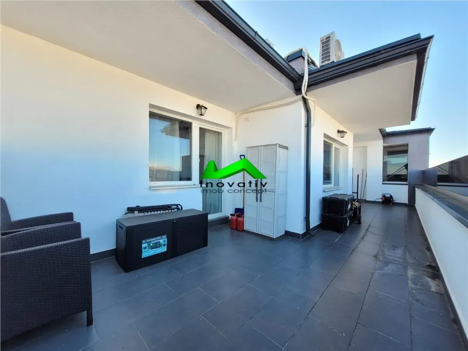 Penthouse 4 camere 2 bai terasa 2 parcari Sibiu Kogalniceanu - foto 8