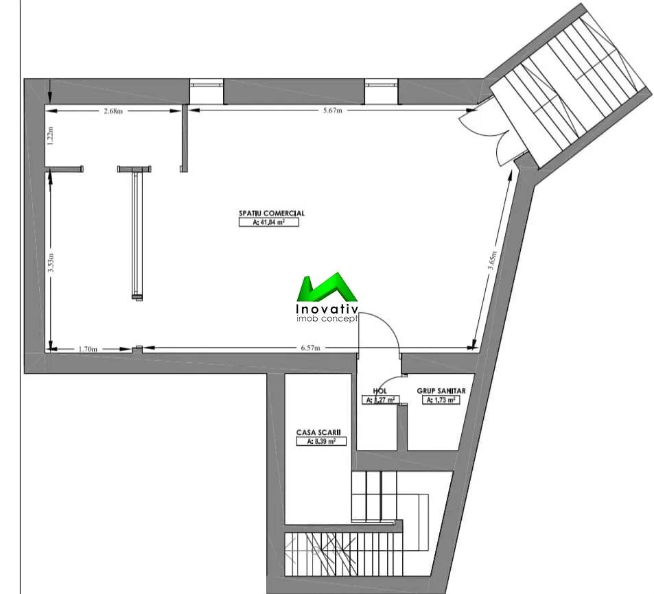 Spatiu comercial Sibiu Nicolae Iorga - foto 1