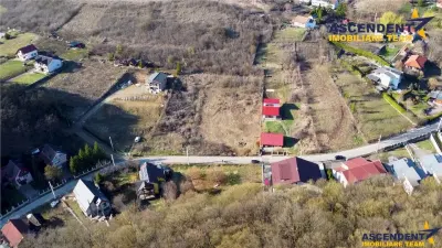 2.580mp:teren luminos,pregatit,izvor propriu, Valea Iubirii,langa Targu Mures, FILM - Corunca
