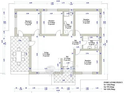 Teren cu autorizatie pentru casa plan parter de vanzare in Valea Adanca Iasi - foto 3