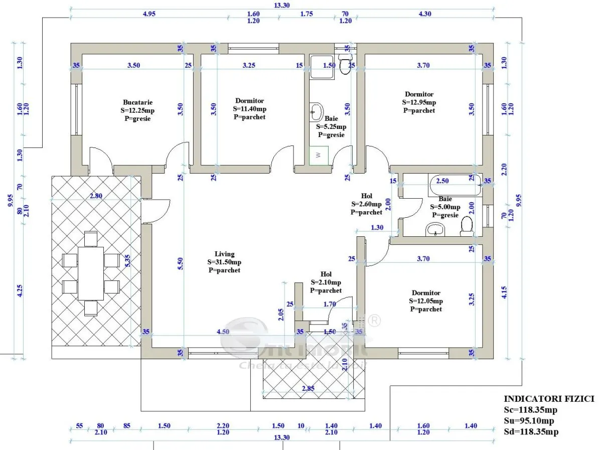 Teren cu autorizatie pentru casa plan parter de vanzare in Valea Adanca Iasi - foto 3