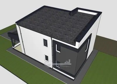 Teren cu autorizatie pentru vila 5 camere, 3 bai, P+1E, de vanzare in Valea Adanca Iasi - foto 6