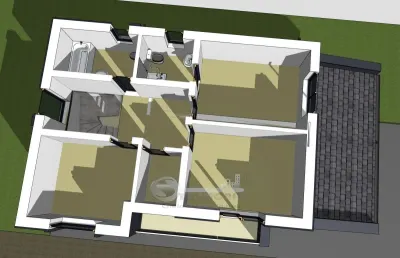 Teren cu autorizatie pentru vila 5 camere, 3 bai, P+1E, de vanzare in Valea Adanca Iasi - foto 7
