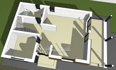 Teren cu autorizatie pentru vila 5 camere, 3 bai, P+1E, de vanzare in Valea Adanca Iasi - foto 8