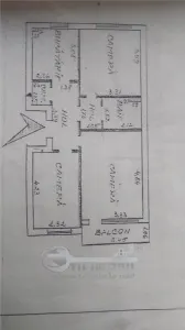 Apartament 3 camere, decomandat, cartier Tatarasi Ciurchi - foto 6