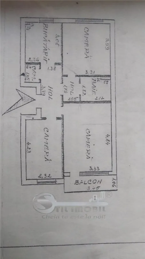 Apartament 3 camere, decomandat, cartier Tatarasi Ciurchi - foto 6