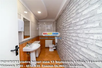 Spatii birouri de inchiriat zona 13 Septembrie I S+P+3 I 650 util - foto 14