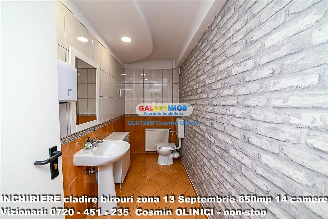 Spatii birouri de inchiriat zona 13 Septembrie I S+P+3 I 650 util - foto 14