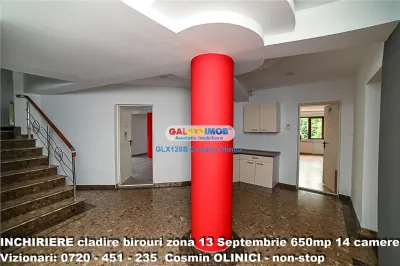 Spatii birouri de inchiriat zona 13 Septembrie I S+P+3 I 650 util - foto 7