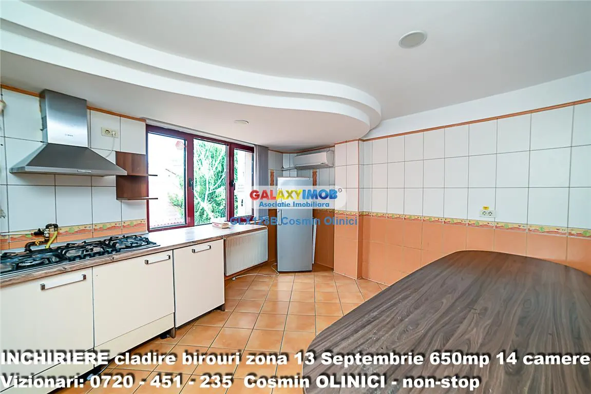 Spatii birouri de inchiriat zona 13 Septembrie I S+P+3 I 650 util - foto 8