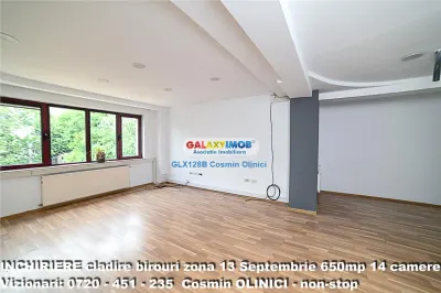 Spatii birouri de inchiriat zona 13 Septembrie I S+P+3 I 650 util - foto 9