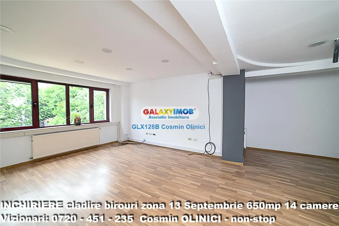 Spatii birouri de inchiriat zona 13 Septembrie I S+P+3 I 650 util - foto 9