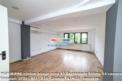 Spatii birouri de inchiriat zona 13 Septembrie I S+P+3 I 650 util - foto 10