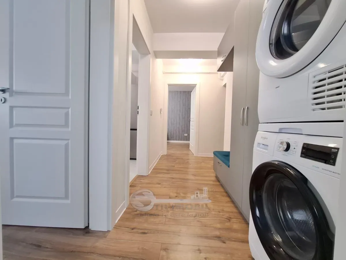 Liber, intabulat, apartament mobilat cu 2 camere, etaj 1, Pepiniera Tudor Neculai - foto 12