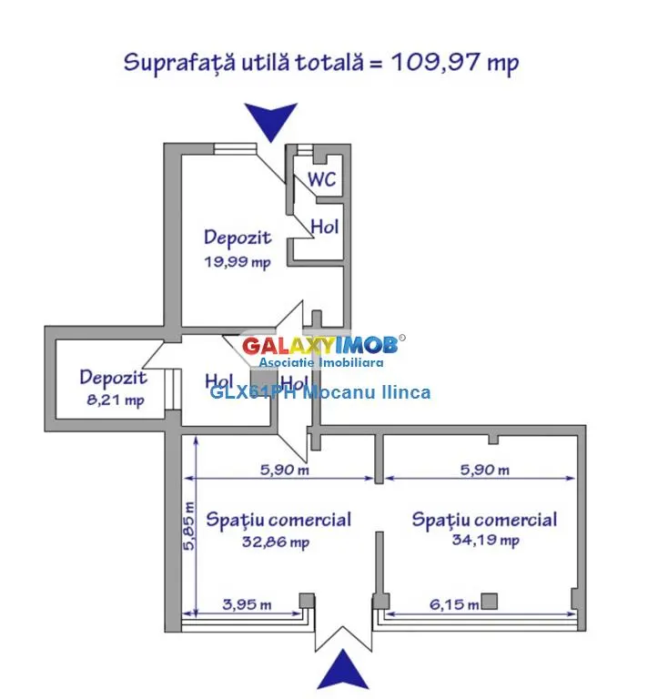 Inchiriere spatiu comercial 110 mp, Piata 9 Mai, Ploiesti - foto 3