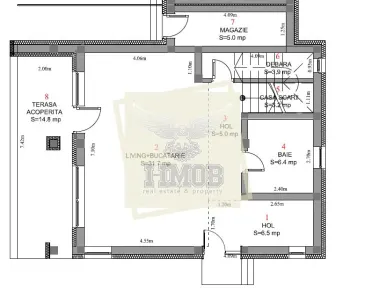 Casa 4 camere 123mpu | teren 475mp | terasa si balcon | Selimbar - foto 18