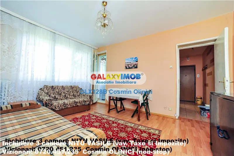 Apartament 3 camere BERCENI (Str. Nitu Vasile) - vav Taxe si Impozite - foto 8