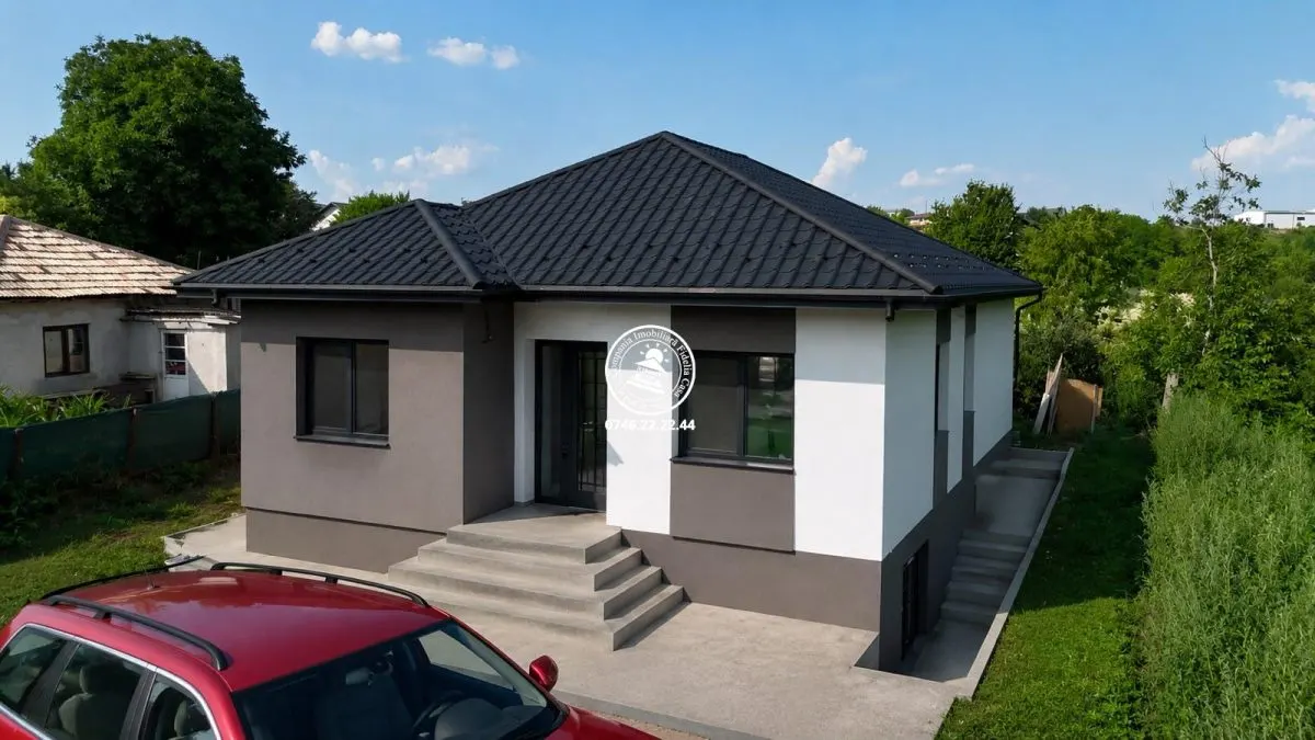 Casa cu 3 camere, 400mp, de vanzare in Ciurbesti - Miroslava - foto 1